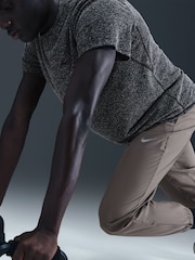 Nike Grey Stone Dri-FIT Form Tapered Training Joggers - Image 4 of 5