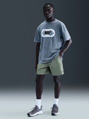 Nike Clay Green Dri-FIT Form 7 inch Unlined Training Shorts - Image 1 of 5