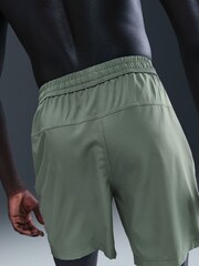 Nike Clay Green Dri-FIT Form 7 inch Unlined Training Shorts - Image 5 of 5