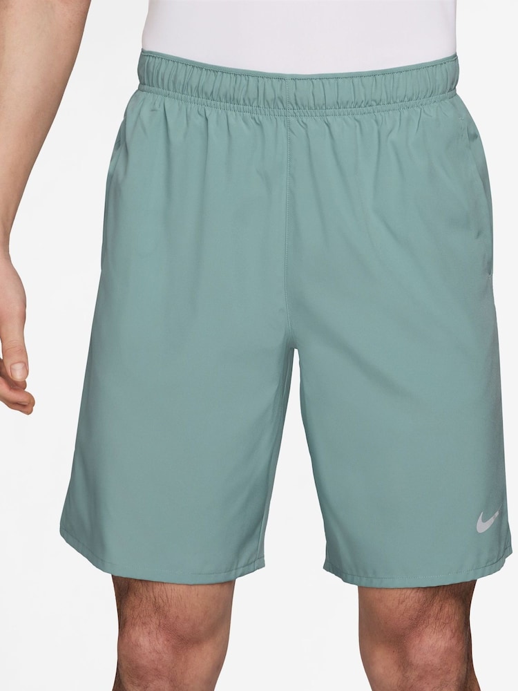 Nike Cannon Green Dri-FIT Challenger 9 inch Unlined Running Shorts - Image 1 of 4