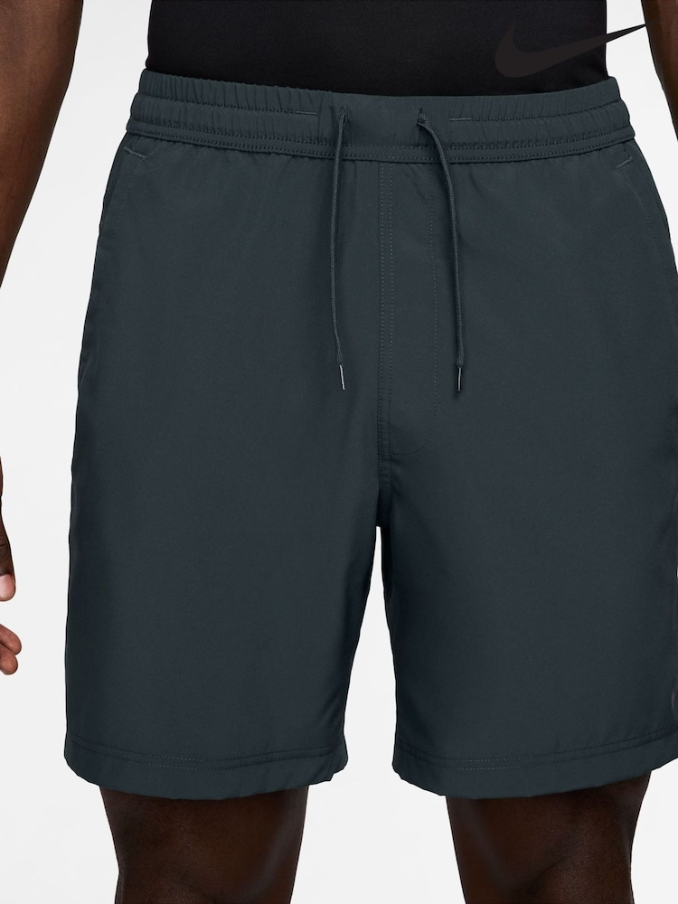 Nike Dark Seaweed Green Dri-FIT Form 7 inch Unlined Training Shorts - Image 1 of 6
