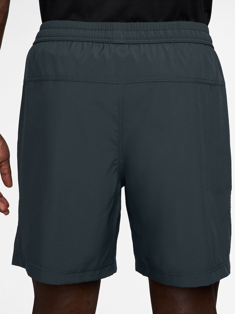 Nike Dark Seaweed Green Dri-FIT Form 7 inch Unlined Training Shorts - Image 6 of 6