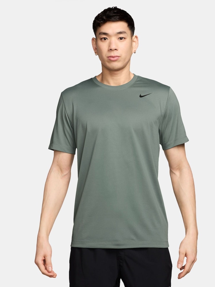Nike Clay Green Dri-FIT Legend Training T-Shirt - Image 1 of 3 Nike Clay Green Dri-FIT Legend Training T-Shirt - Image 1 of 3