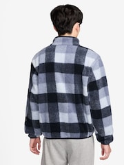 Nike Ghost Blue Club Winterized Sherpa Quarter Zip Fleece Top - Image 2 of 3