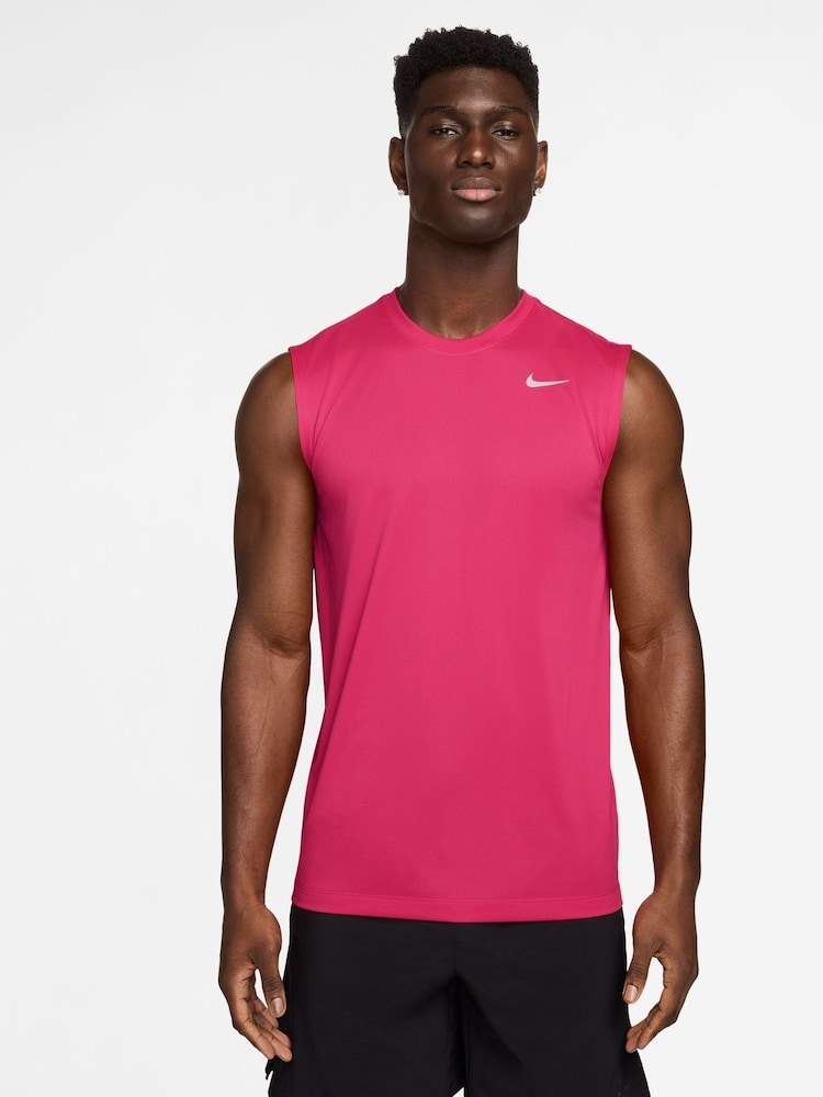 Nike Rush Pink Dri-FIT Legend Training Vest Top - Image 1 of 3