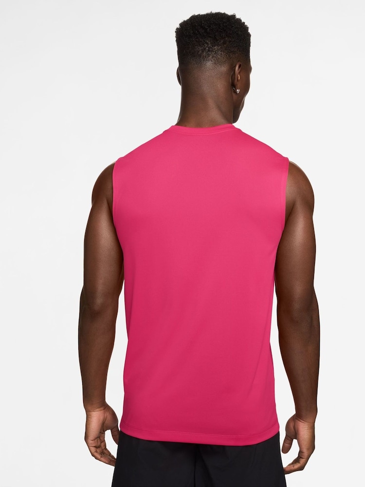 Nike Rush Pink Dri-FIT Legend Training Vest Top - Image 2 of 3