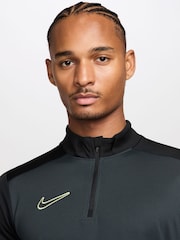 Nike Dark Seaweed Green Academy Dri-FIT Training Drill Top - Image 3 of 3