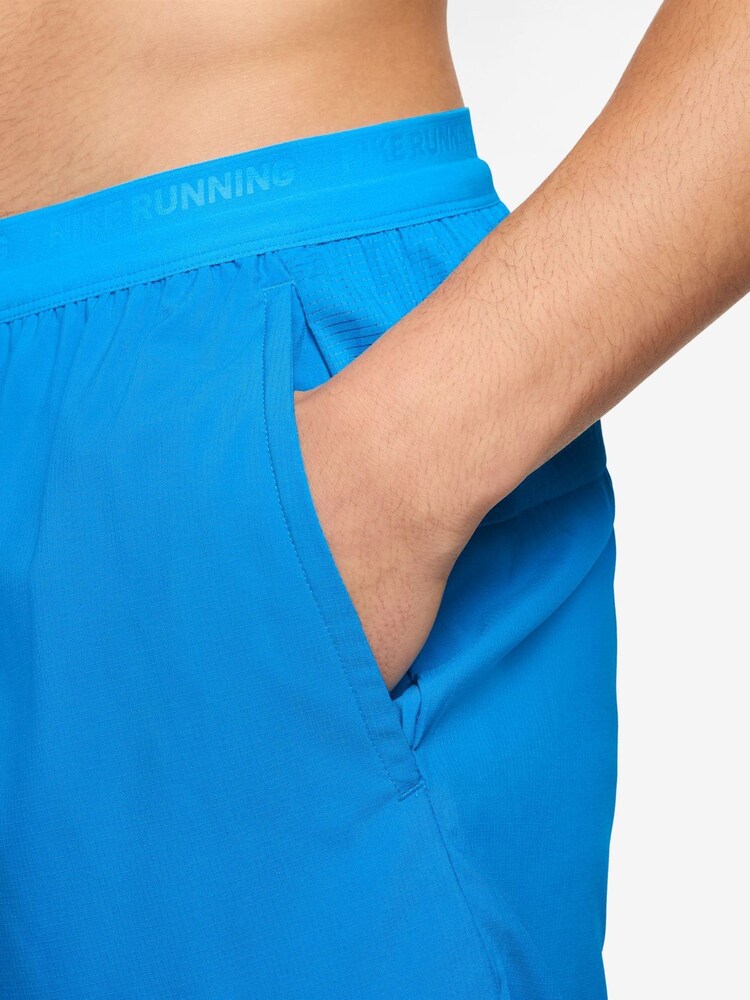 Nike Hero Blue Dri-FIT Stride 7 Inch Running Shorts - Image 4 of 4