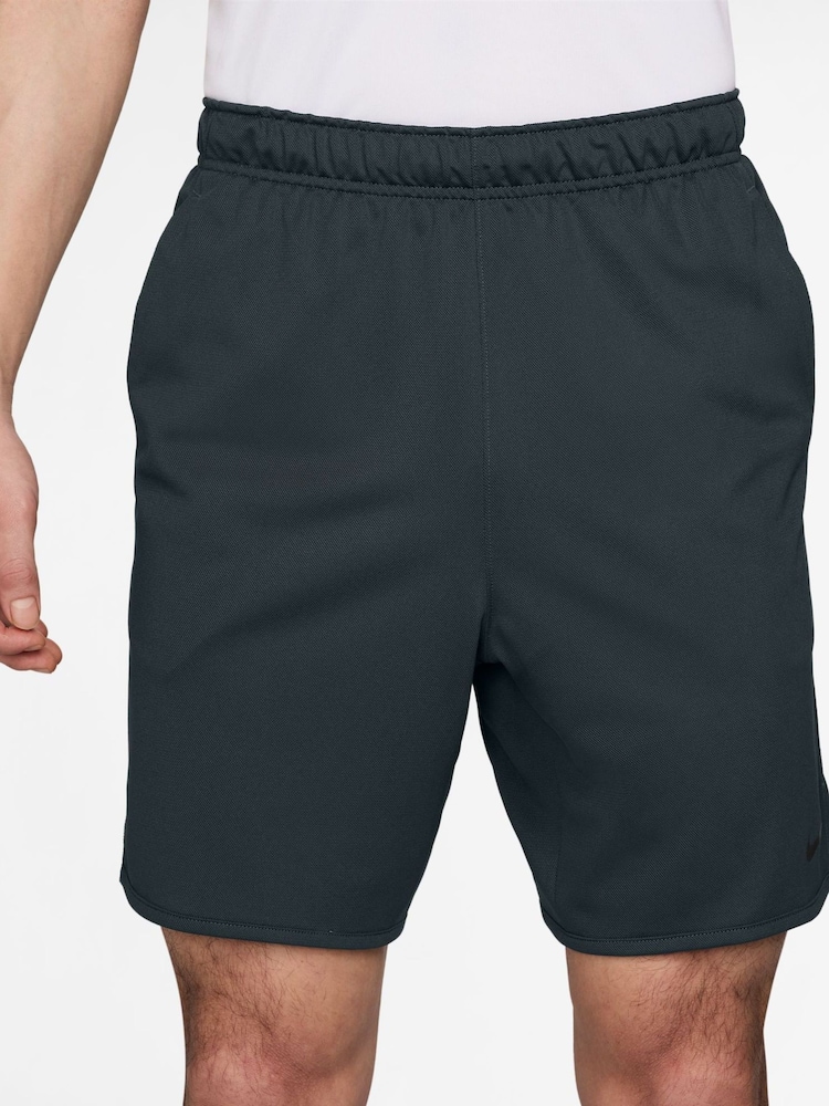 Nike Dark Seaweed Green Dri-FIT Totality 7 Inch Knit Training Shorts - Image 1 of 4 Nike Dark Seaweed Green Dri-FIT Totality 7 Inch Knit Training Shorts - Image 1 of 4