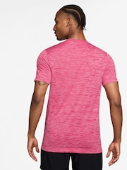 Nike Rush Pink Dri-Fit Training T-Shirt - Image 2 of 3