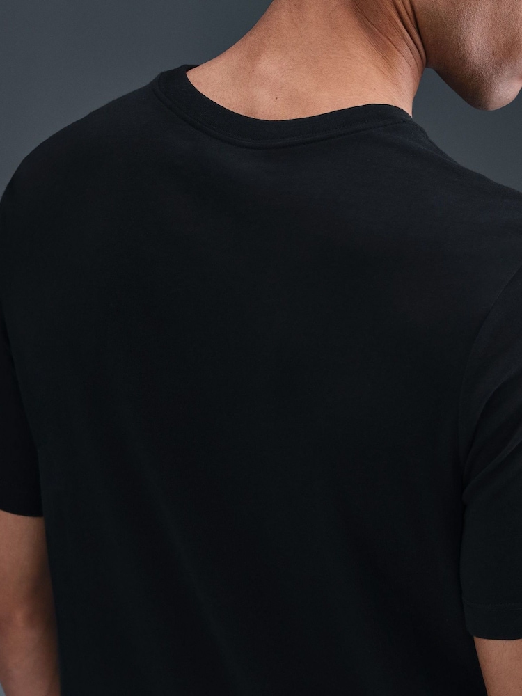 Nike Black Dri-FIT Trail Running T-Shirt - Image 5 of 5