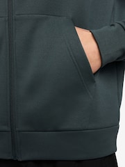 Nike Dark Seaweed Green Therma-FIT Zip Up Training Hoodie - Image 3 of 3