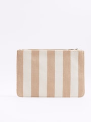 River Island Striped Beach Pouch Bag - Image 2 of 5