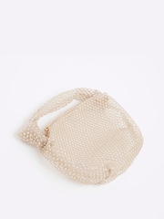 River Island Pink Diamante Scoop Bag - Image 4 of 5
