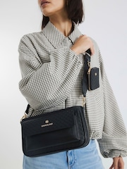 River Island Black Utility Pochette Cross-Body Bag - Image 6 of 6
