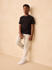 Grey Regular Fit Regular Fit Non Cuff Joggers (3-16yrs) - Image 2 of 8