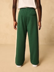Green Wide Leg Panel Joggers (3-16yrs) - Image 3 of 8