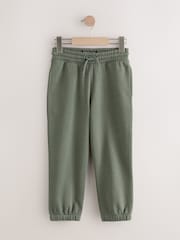 Khaki Green/Black Regular Fit Joggers 2 Pack (3-16yrs) - Image 1 of 7