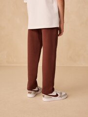 Brown Regular Fit Regular Fit Non Cuff Joggers (3-16yrs) - Image 3 of 7