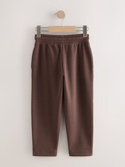 Brown Regular Fit Regular Fit Non Cuff Joggers (3-16yrs) - Image 5 of 7