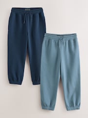 Blue Regular Fit Joggers 2 Pack (3-16yrs) - Image 1 of 8