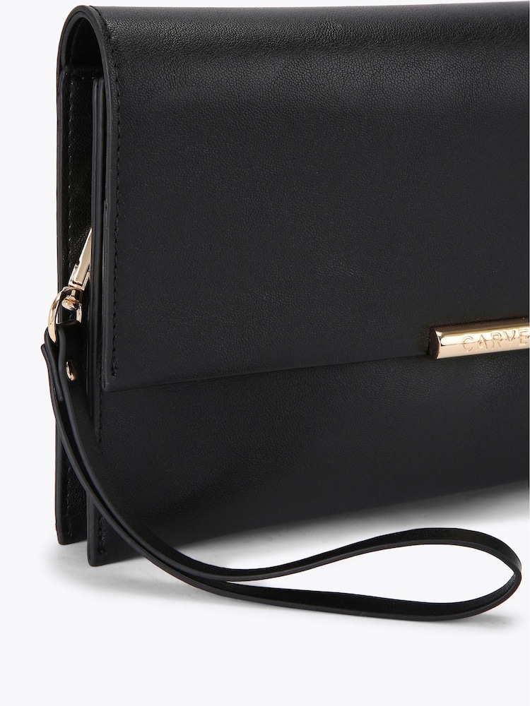 Черный - Carvela Caterina Clutch Bag - Изображение 4 из 4