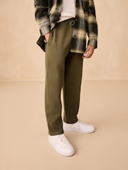 Khaki Green Regular Fit Regular Fit Non Cuff Joggers (3-16yrs) - Image 1 of 7