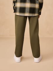 Khaki Green Regular Fit Regular Fit Non Cuff Joggers (3-16yrs) - Image 3 of 7