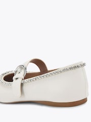 KG Kurt Geiger Cream Nico Gem Pumps - Image 4 of 4