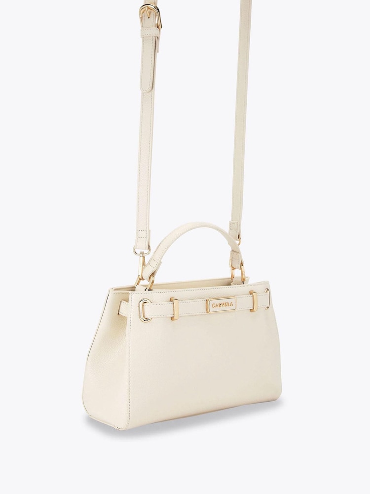 Carvela Violet Belted Midi Black Bag - Image 2 of 4