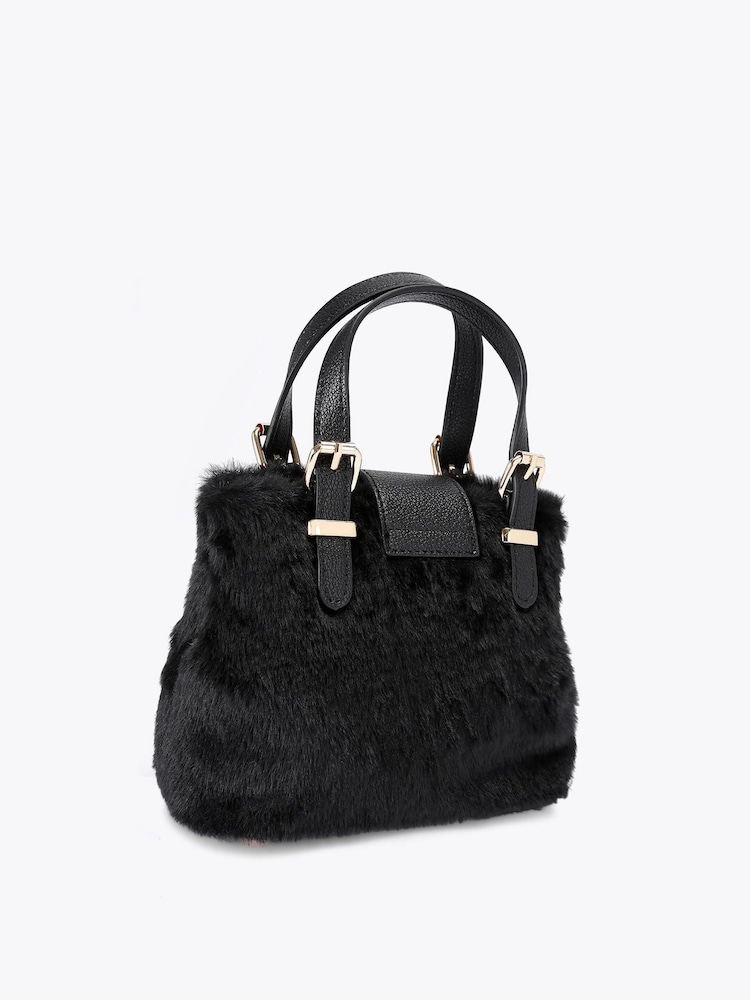 Carvela Maria Micro Faux Fur Bag - Image 2 of 4