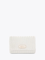 Carvela Pink Sardinia Weave Clutch Bag - Image 1 of 3
