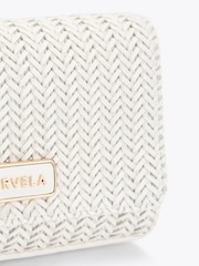 Carvela Pink Sardinia Weave Clutch Bag - Image 3 of 3