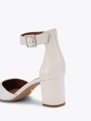 Kurt Geiger London White Burlington Crystal Shoes - Image 4 of 4
