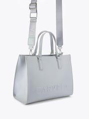 Carvela Blue Frame Midi Tote Bag - Image 2 of 4