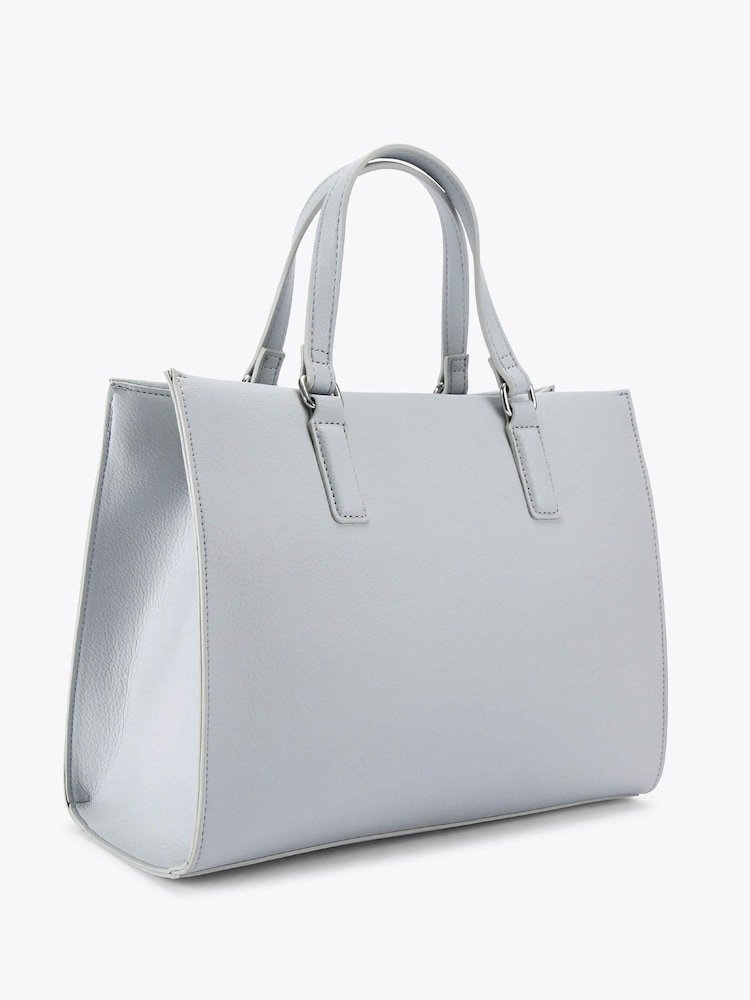 Carvela Blue Frame Midi Tote Bag - Image 3 of 4