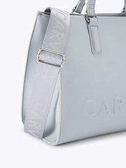 Carvela Blue Frame Midi Tote Bag - Image 4 of 4