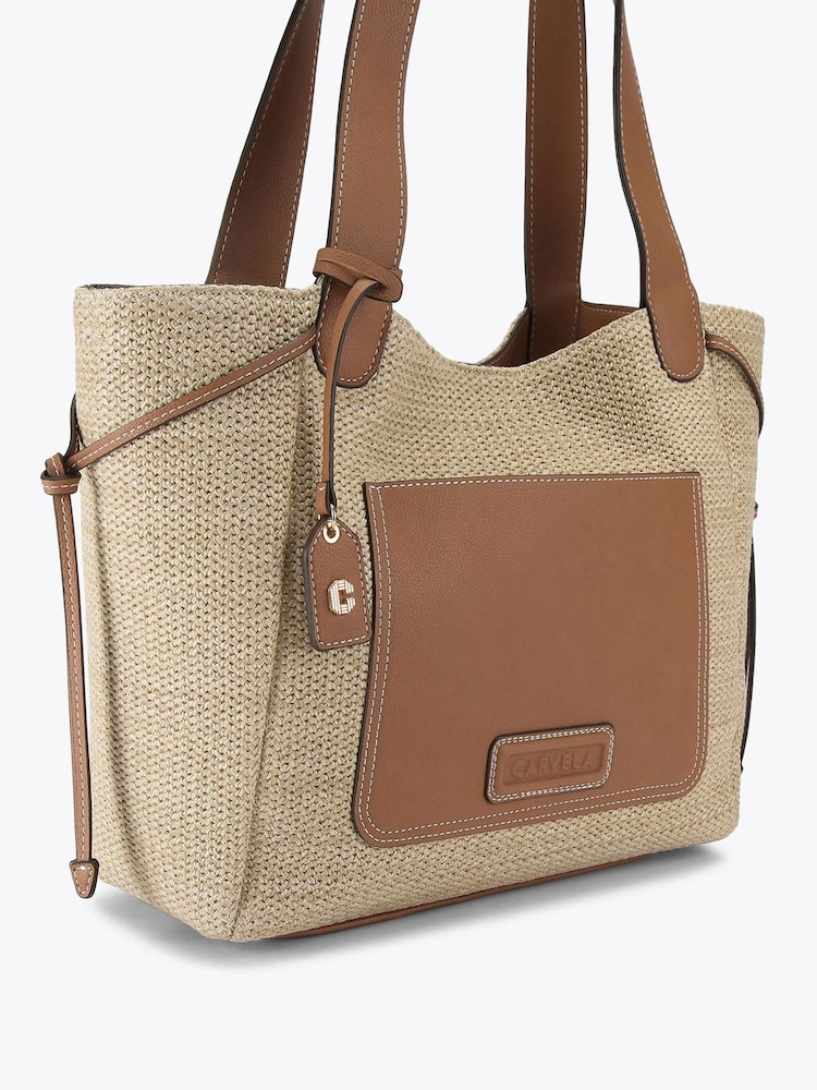 Carvela Tan Milano Tote Bag - Image 2 of 4