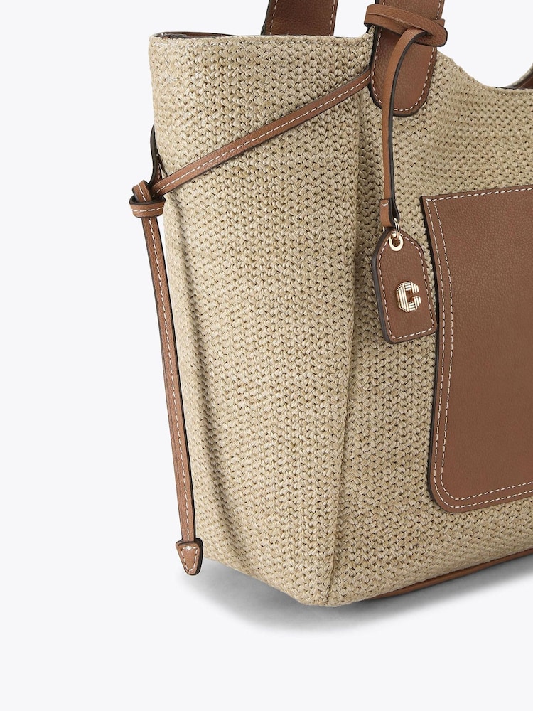 Carvela Tan Milano Tote Bag - Image 4 of 4