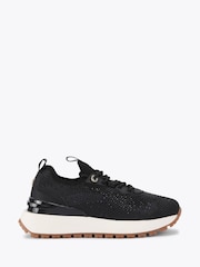 Kg Kurt Geiger Louisa Knit Gem Trainers - Image 1 of 4