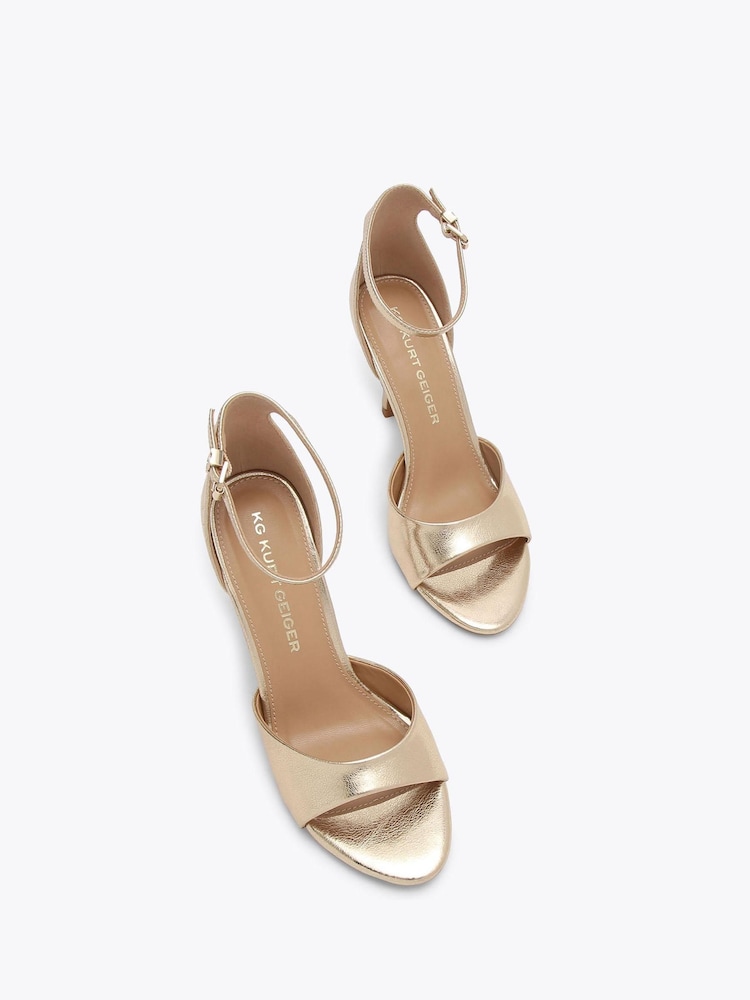 KG Kurt Geiger Cream Serena Sandals - Image 2 of 4