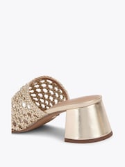 Золотой - Кремовые сандалии KG Kurt Geiger REMI - Image 4 of 4