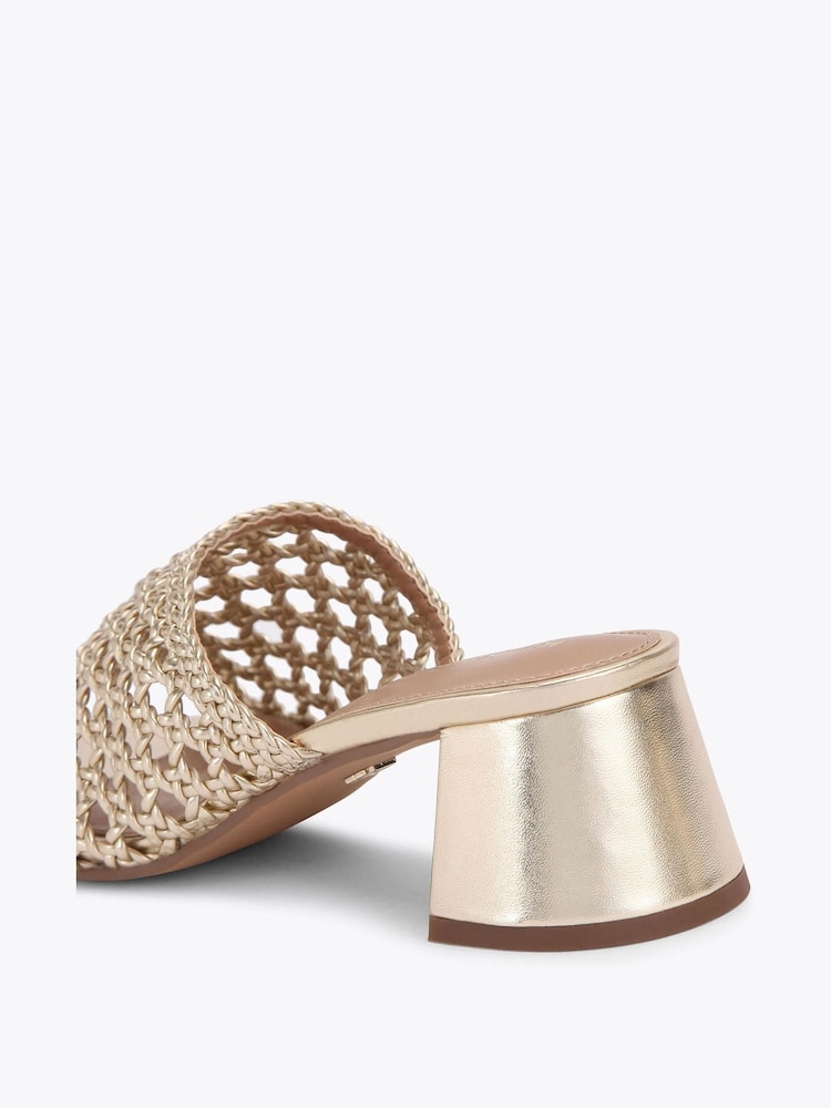 Золотой - Кремовые сандалии KG Kurt Geiger REMI - Image 4 of 4