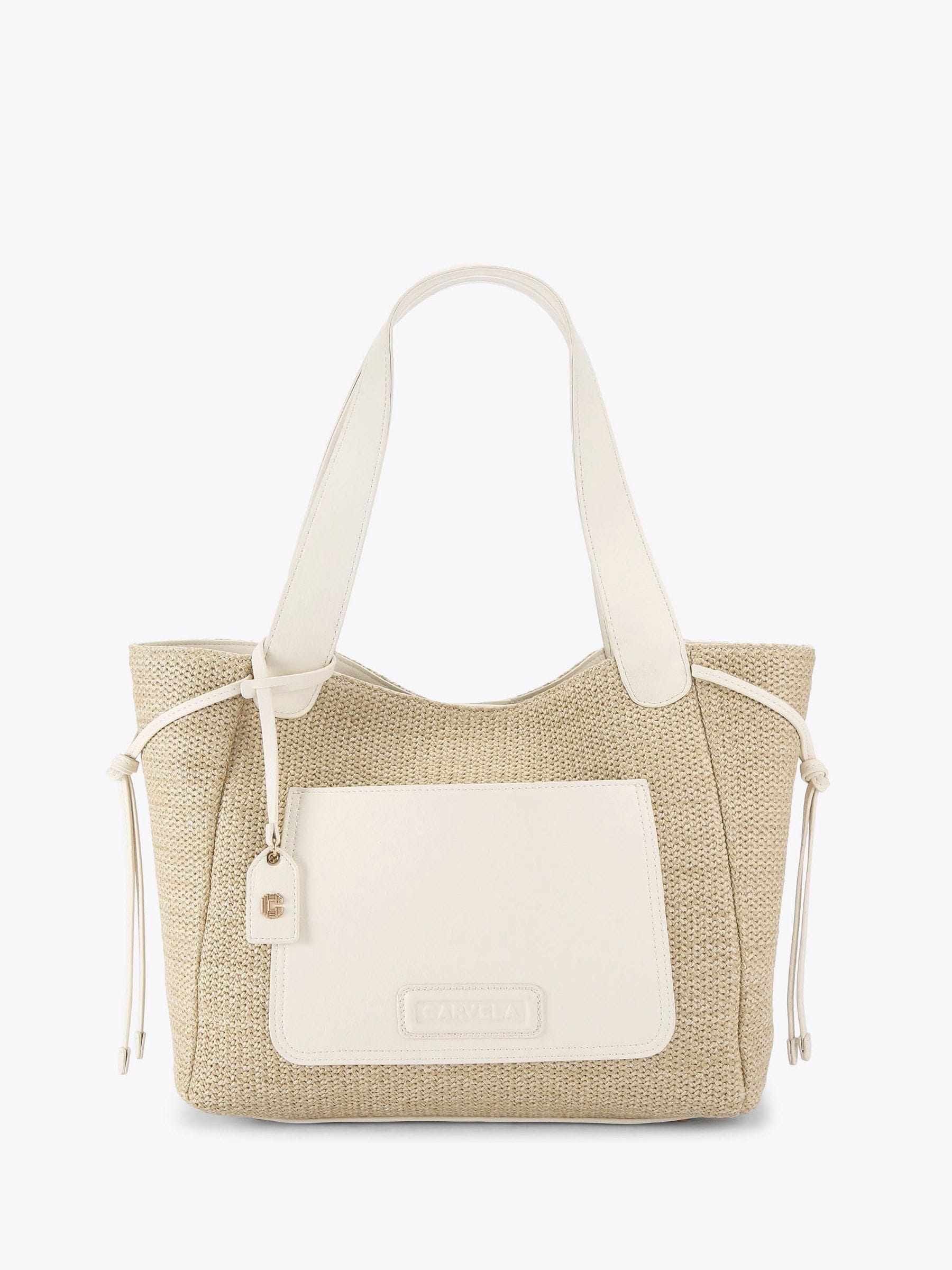 Carvela Cream Milano Tote Bag