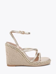 KG Kurt Geiger Gold PEYTON Sandals - Изображение 1 из 4