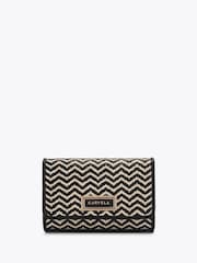 Carvela Capri Weave Black Clutch Bag - Image 3 of 4