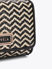 Carvela Capri Weave Black Clutch Bag - Image 4 of 4