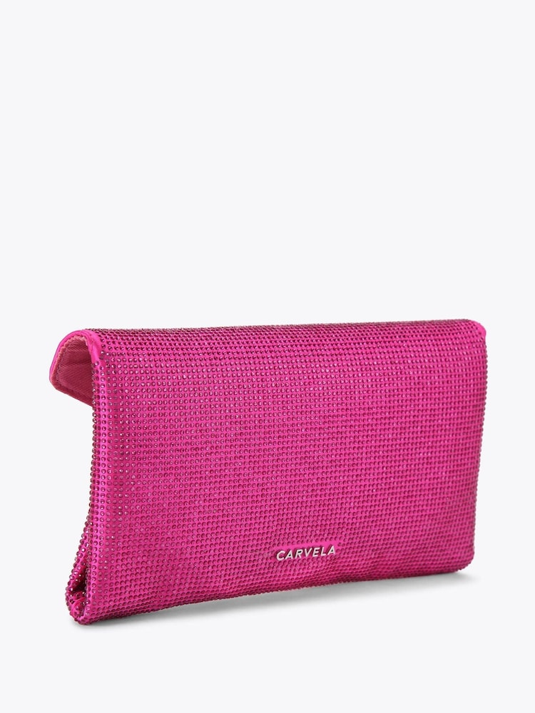 Hot Pink - Carvela Stargaze Clutch - Bild 1 von 4