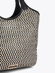 Carvela Capri Weave Black Tote Bag - Image 3 of 3