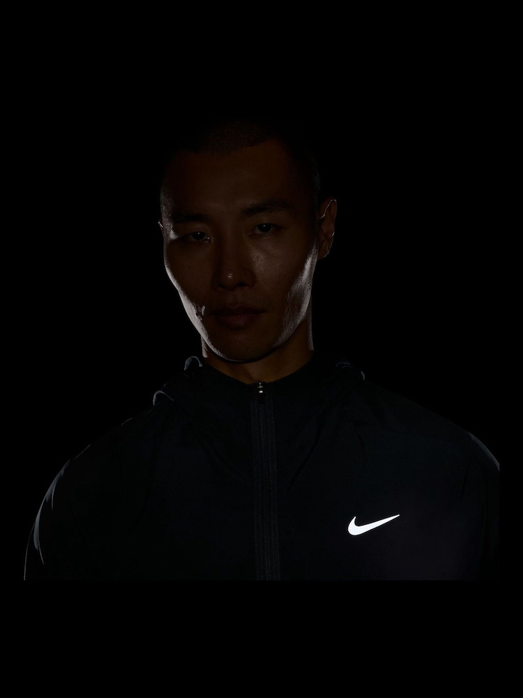 Nike Dark Seaweed Green Dri-FIT Form Hooded Training Jacket - Image 4 of 4 Nike Dark Seaweed Green Dri-FIT Form Hooded Training Jacket - Image 4 of 4
